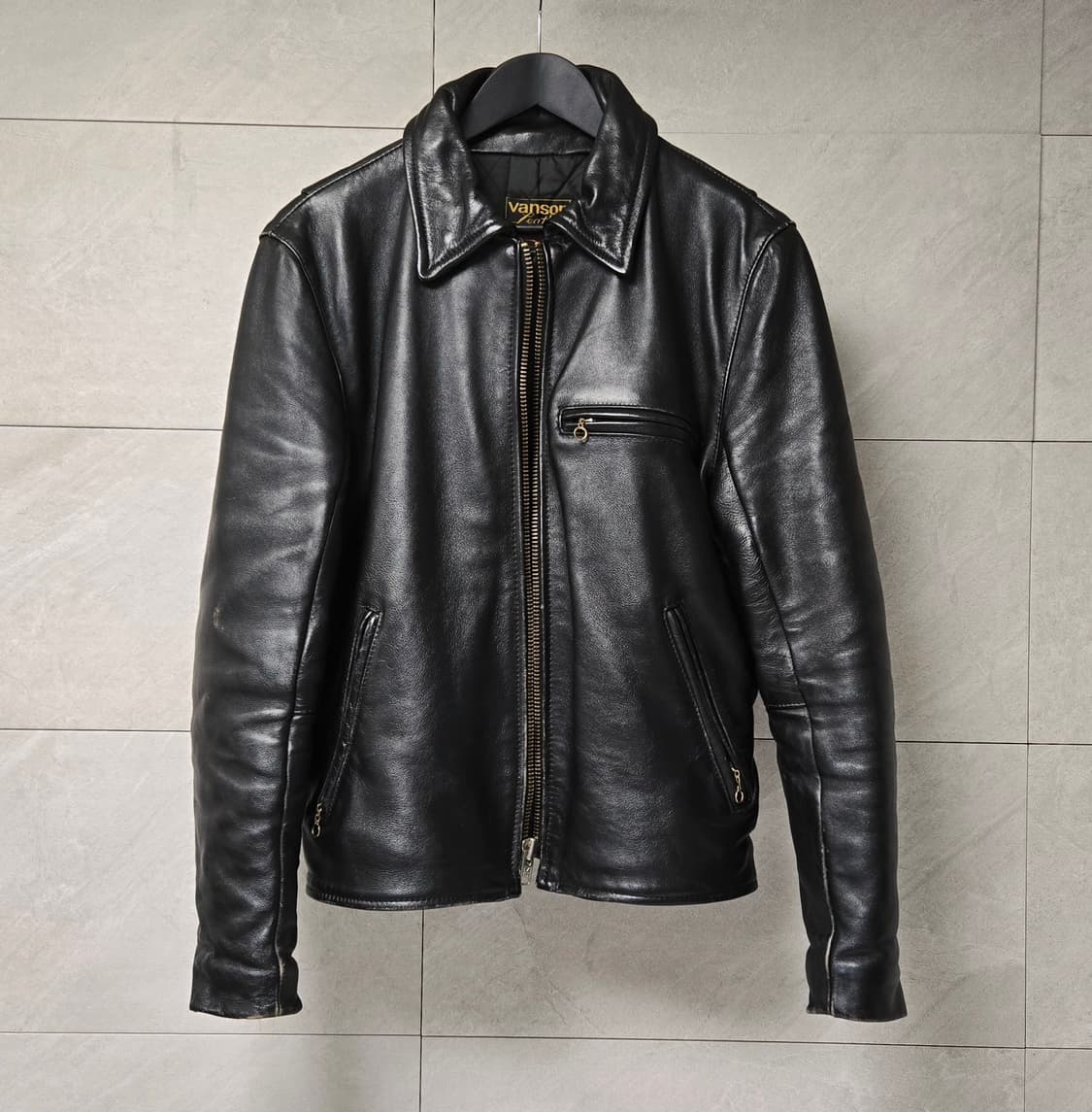 Vanson Leathers 밴슨 9D 가죽 자켓 상품이미지1