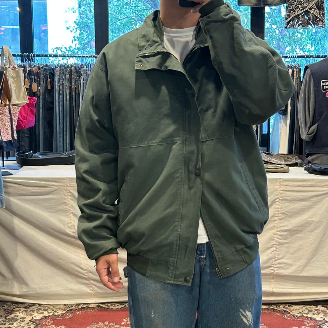 XL) KENT USA 덕 캔버스 워크웨어 워크 자켓 상품이미지8