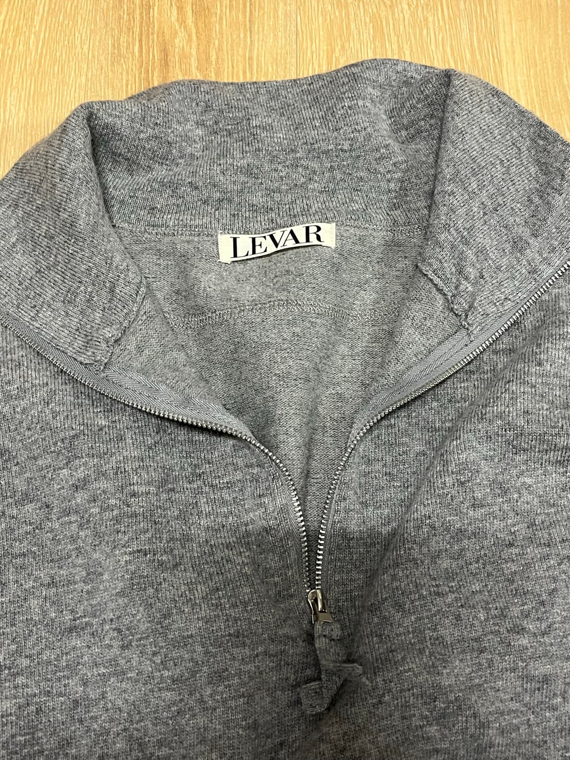 르바 니트 하프 집업 상품이미지5