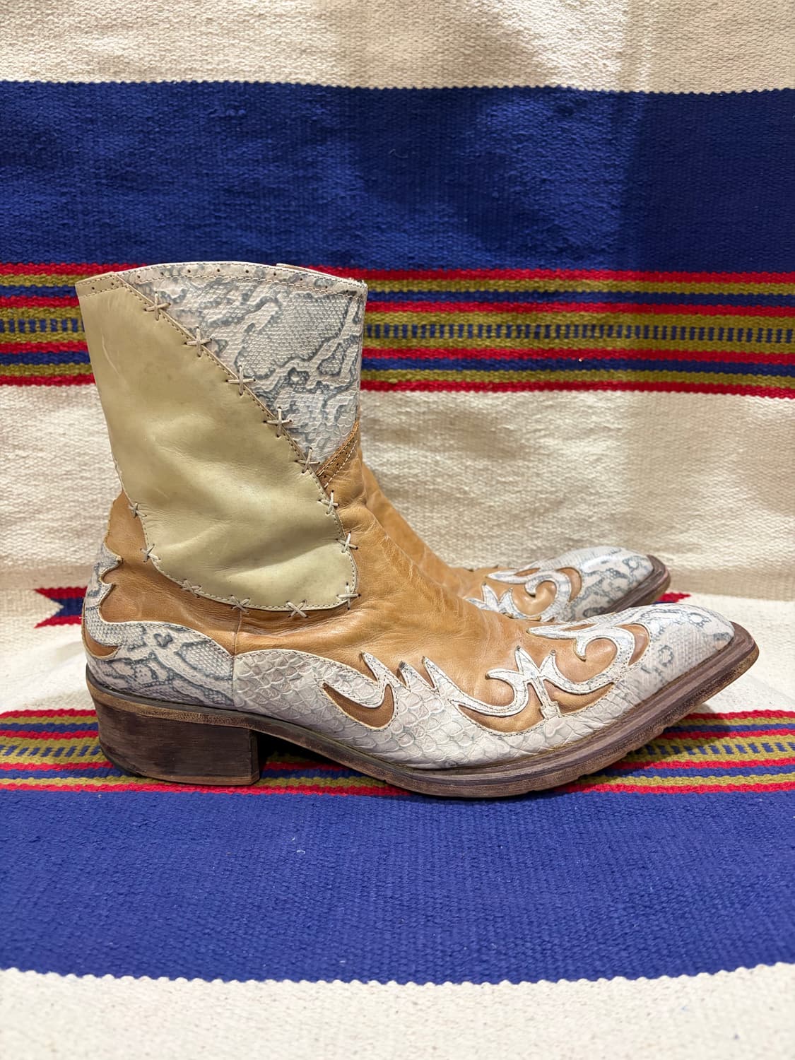 Red Cover western boot / 레드커버 파이톤 웨스턴 부츠 상품이미지3