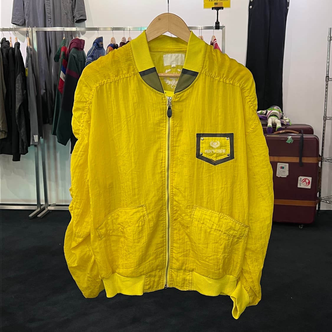 [105] MENs CREW 빈티지 셔링 바람막이 15539 상품이미지1