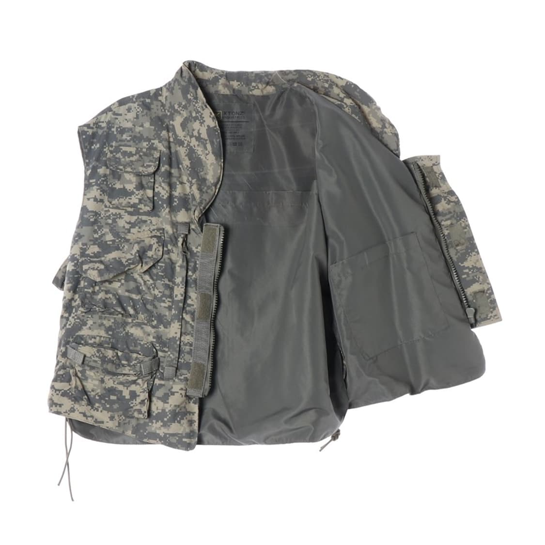 엑스톤즈 밀리터리 조끼 F 상품이미지2