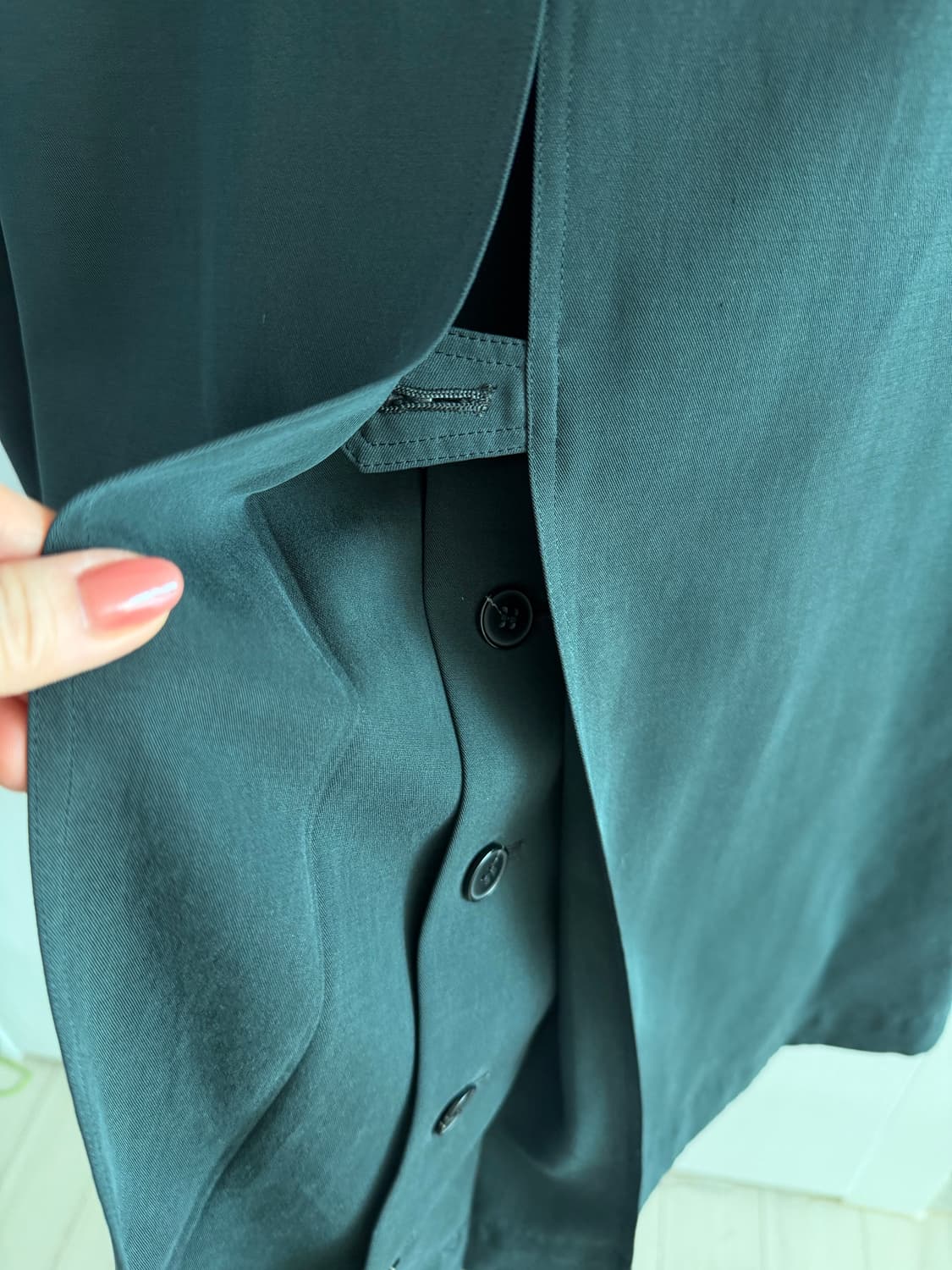 집그린 트렌치코트 베스트분리 상품이미지8