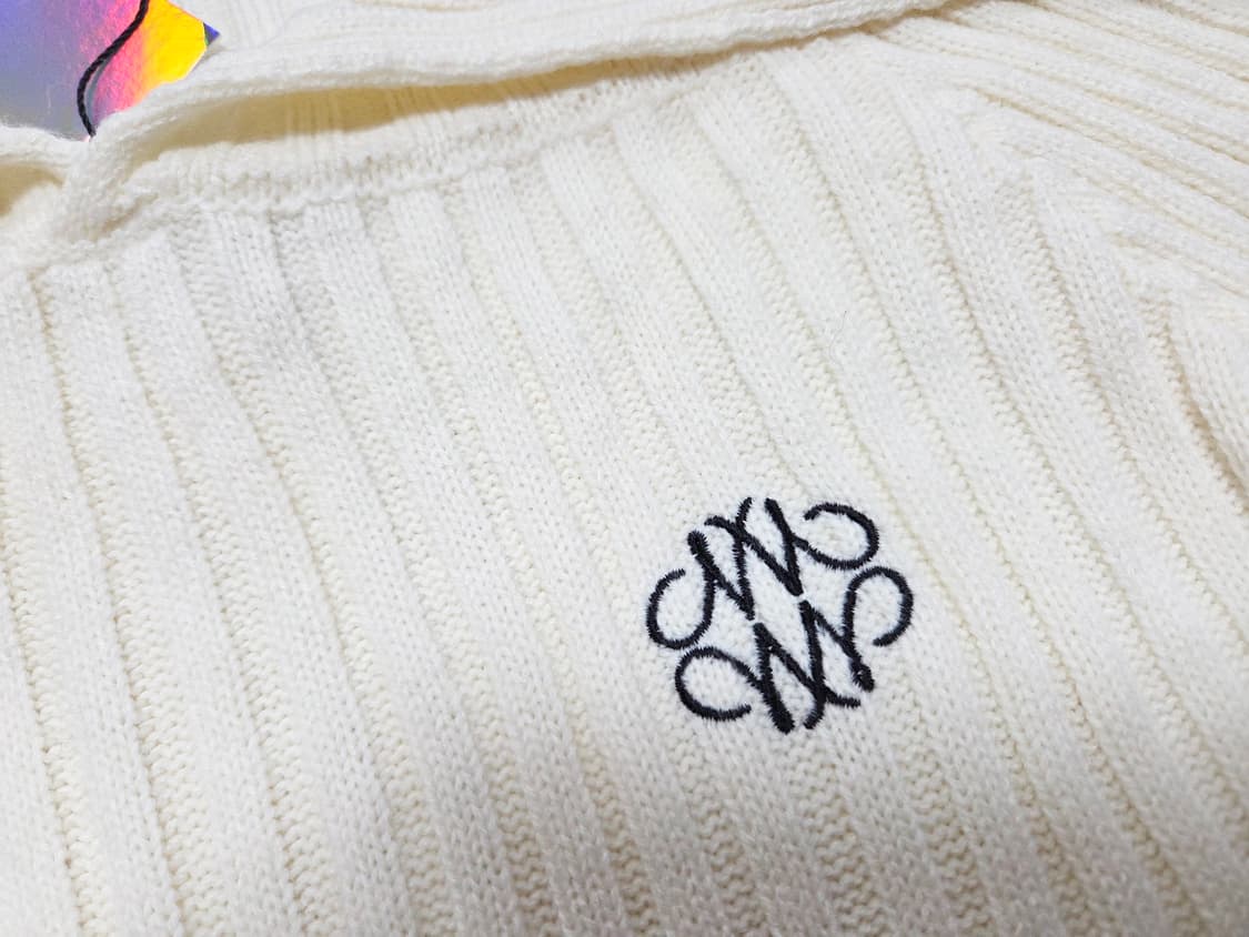 닉앤니콜(NICK NICOLE) 세일러 오프숄더 니트 프리사이즈 새상품 상품이미지8