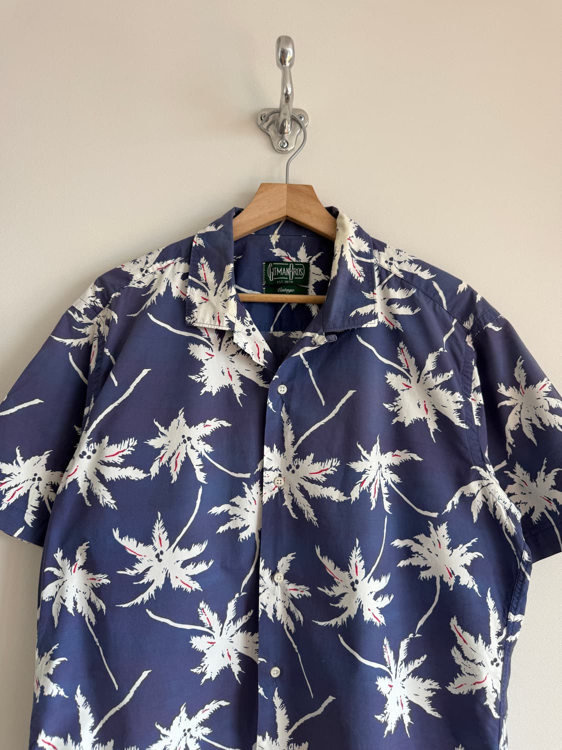 짓먼 빈티지(GITMAN VINTAGE) 하와이안 반팔 셔츠(U.S.A) 상품이미지2