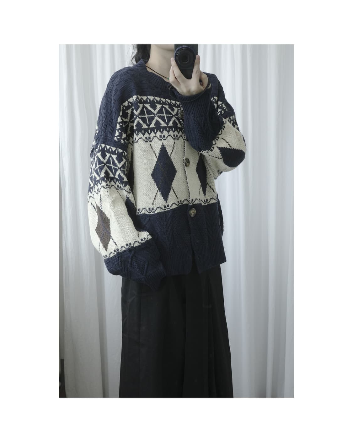 American winter cardigan 상품이미지4
