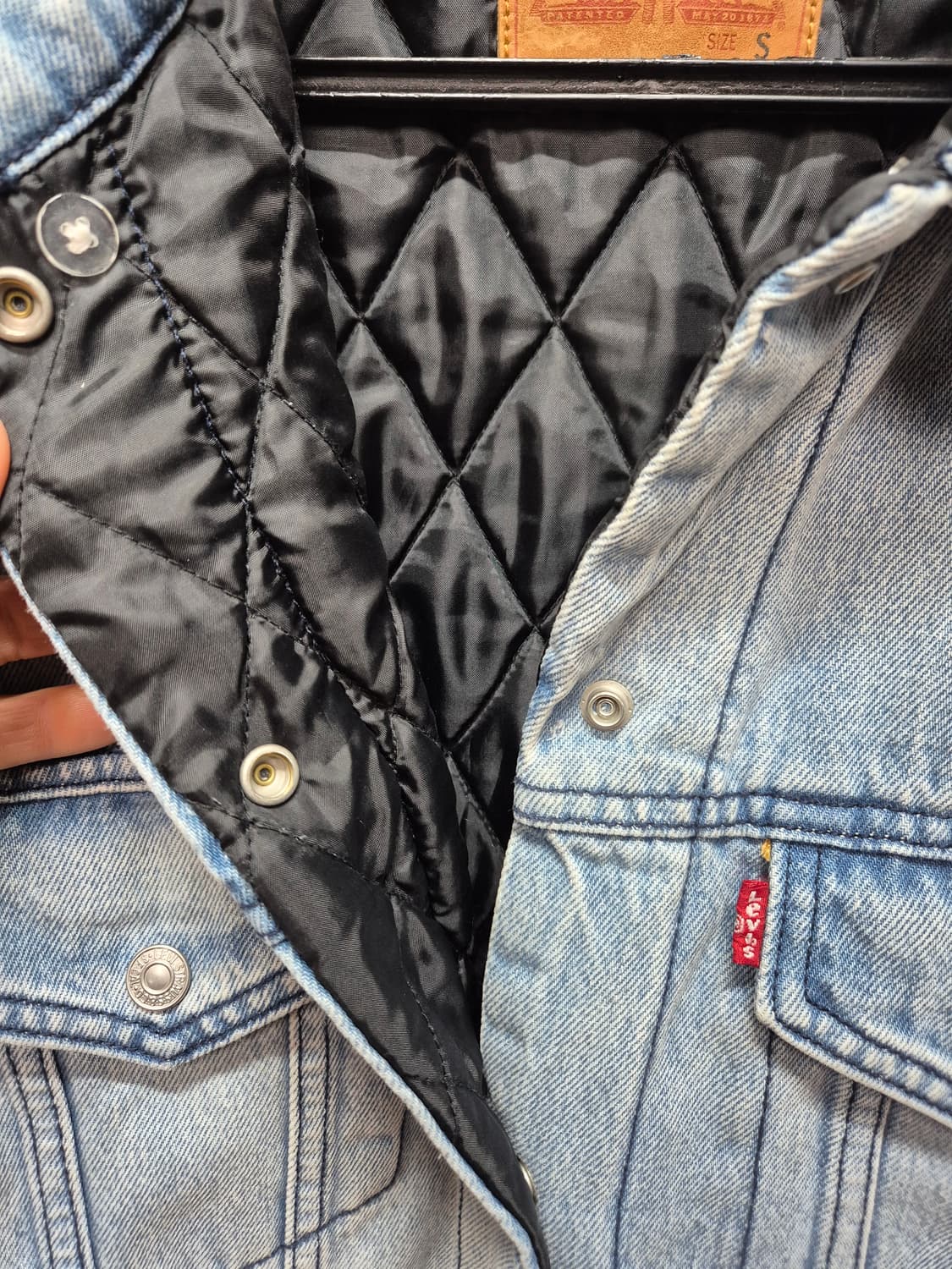 리바이스 트러커 자켓 안감누빔 상품이미지4