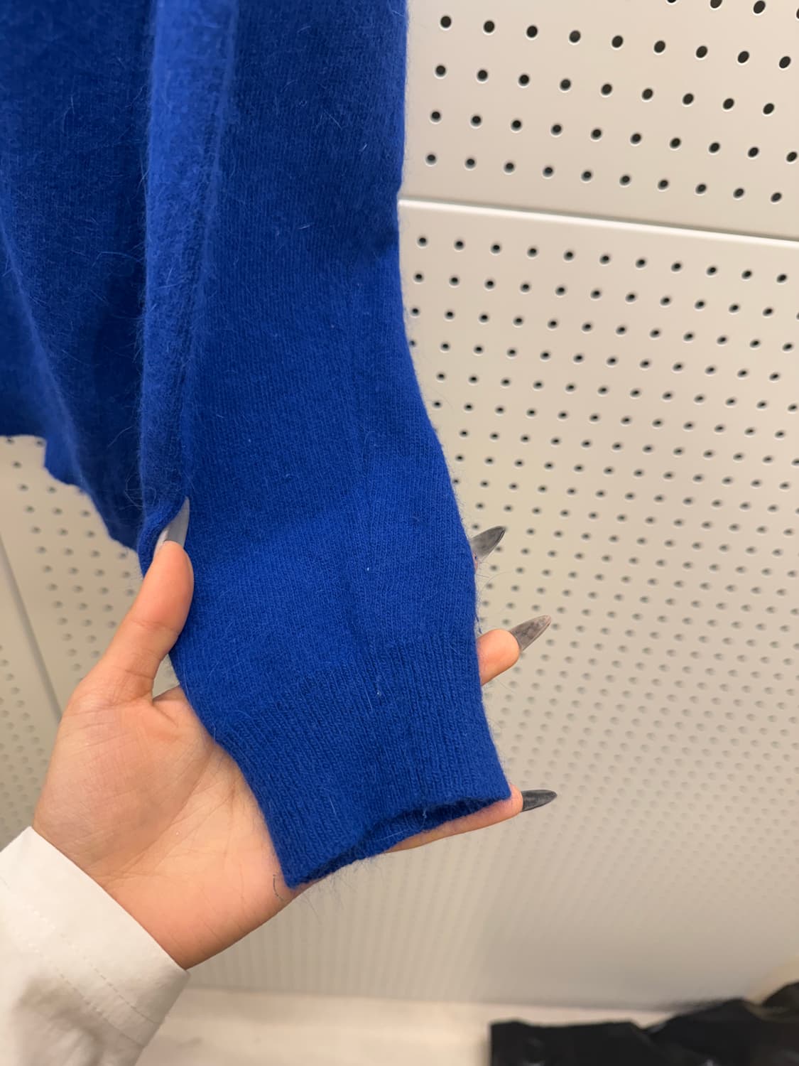 라코스테 스몰로고 블루 니트 U854 상품이미지4