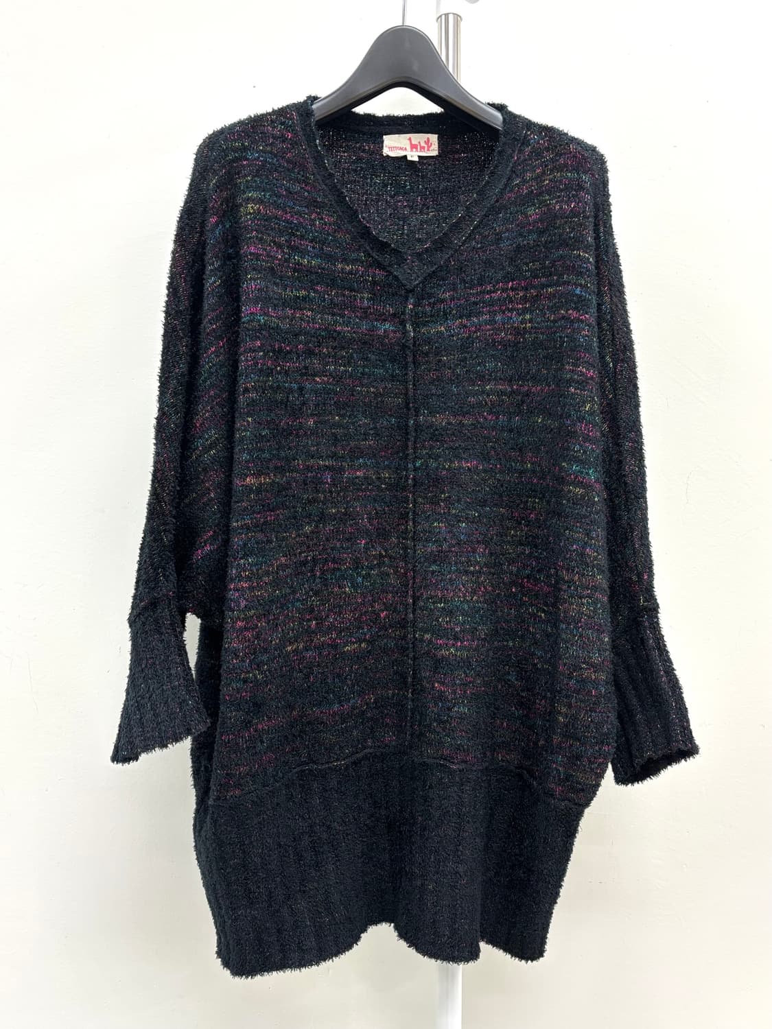 빈티지 히피 무지개 니트 상품이미지5