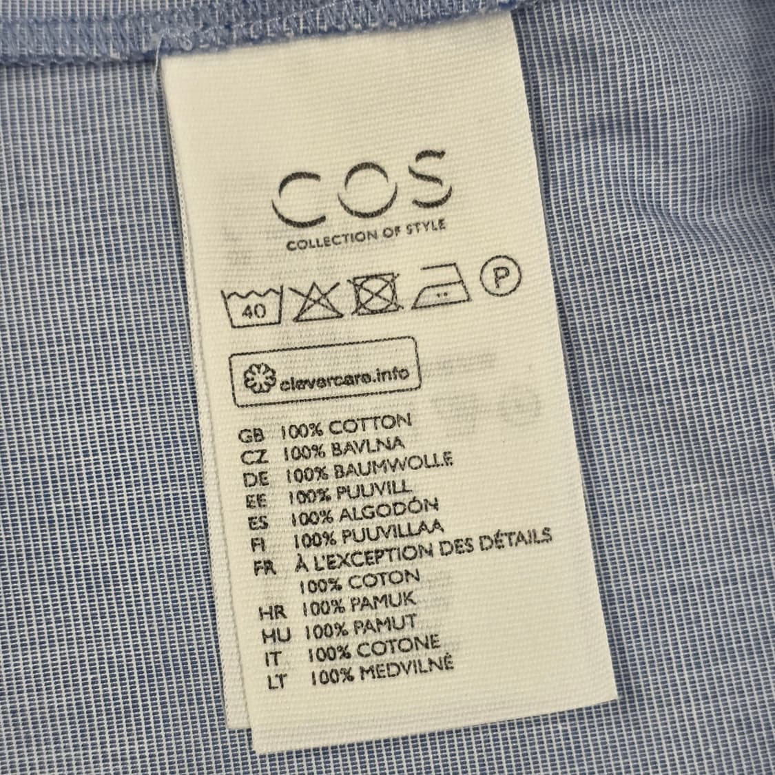 1351 [cos]코스 랩 오버 코튼 원피스 40 상품이미지9