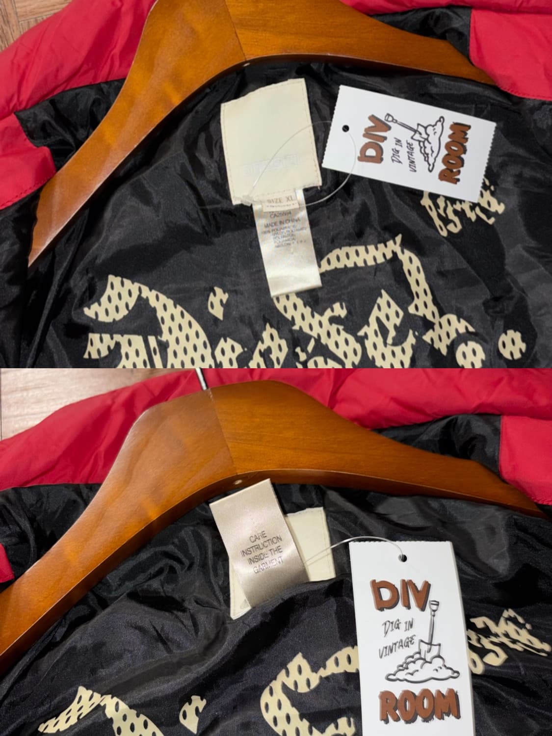 디젤 지퍼 디테일 패딩 상품이미지10