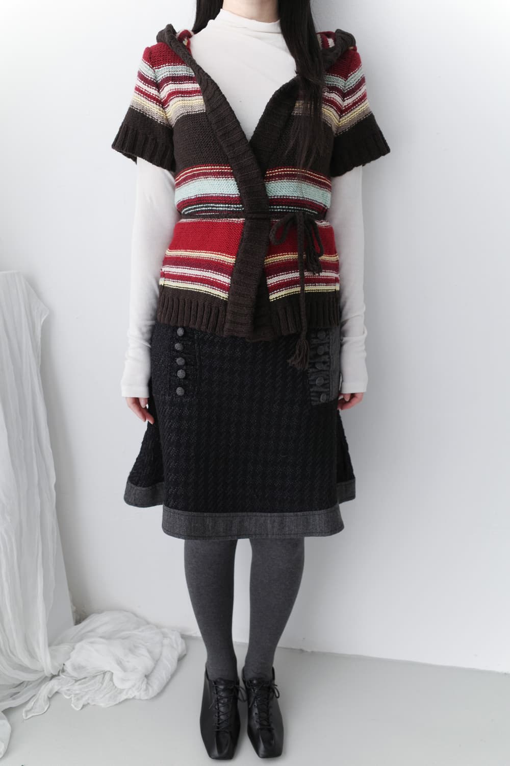 hollister) stripe half knit cardigun 상품이미지6