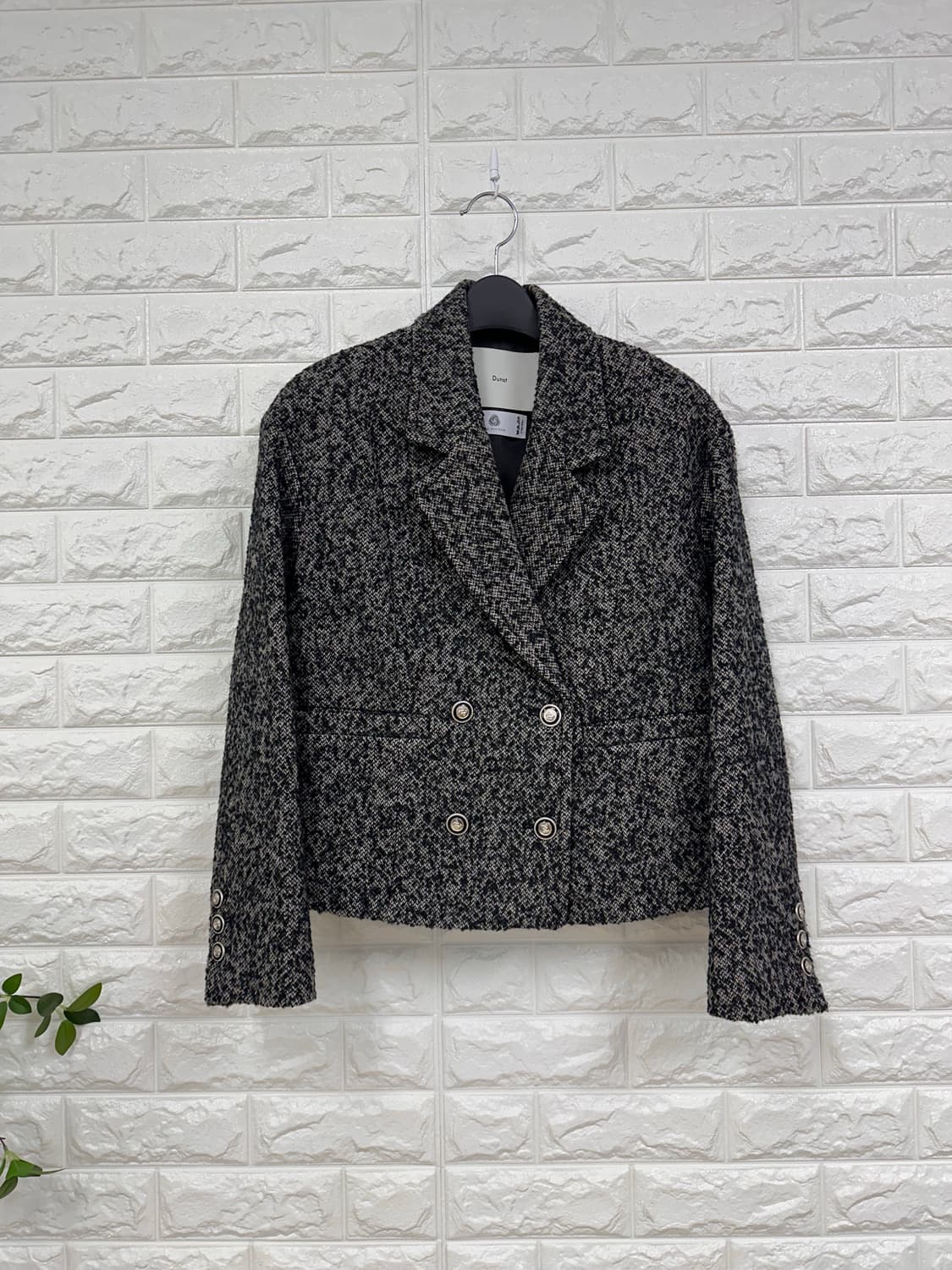 (S)던스트 볼륨 트위드 자켓 민트급 상품이미지2