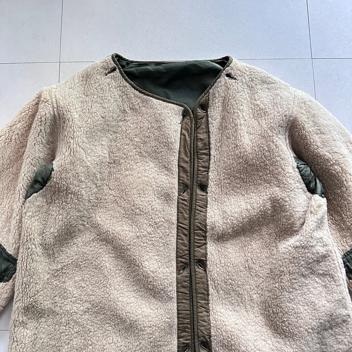 1951년산 미군 오리지널 M51 파카 양털 라이너 M 상품이미지2