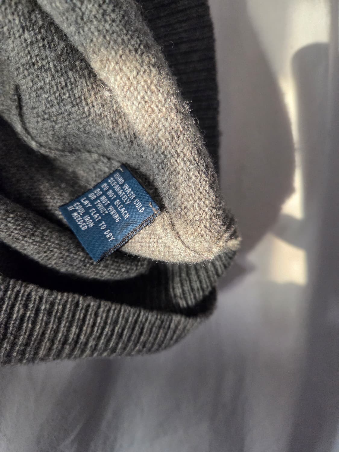 폴로랄프로렌 브이넥 니트 그레이 L 상품이미지4