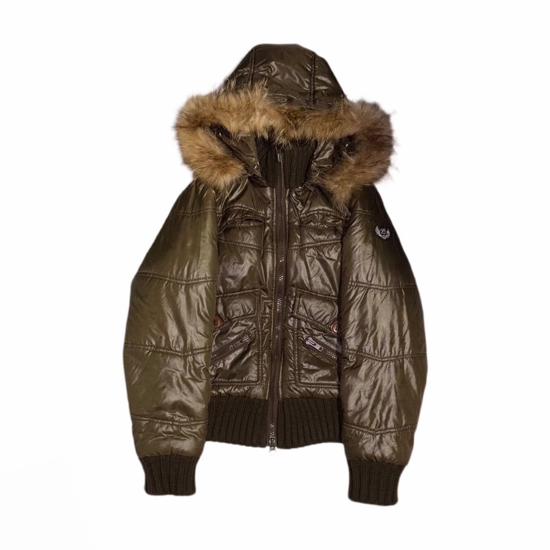 291295=Homme Fur Down Bomber Jacket 상품이미지1