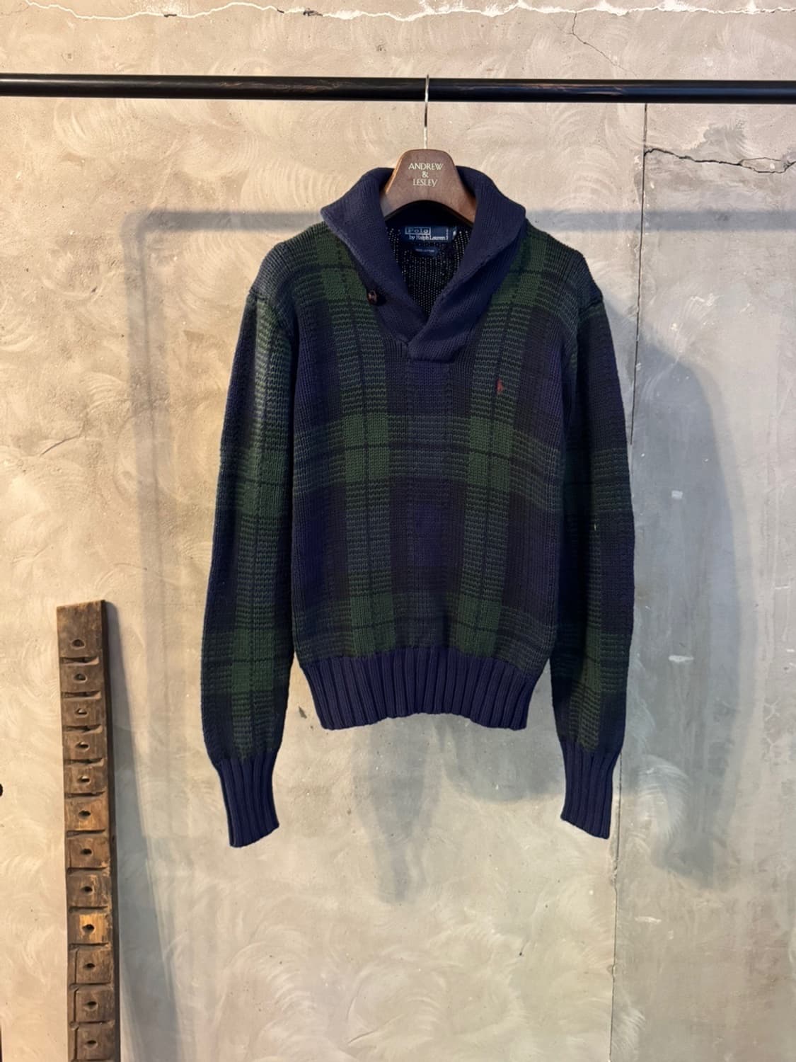 폴로 랄프로렌 숄칼라 니트 100 상품이미지5