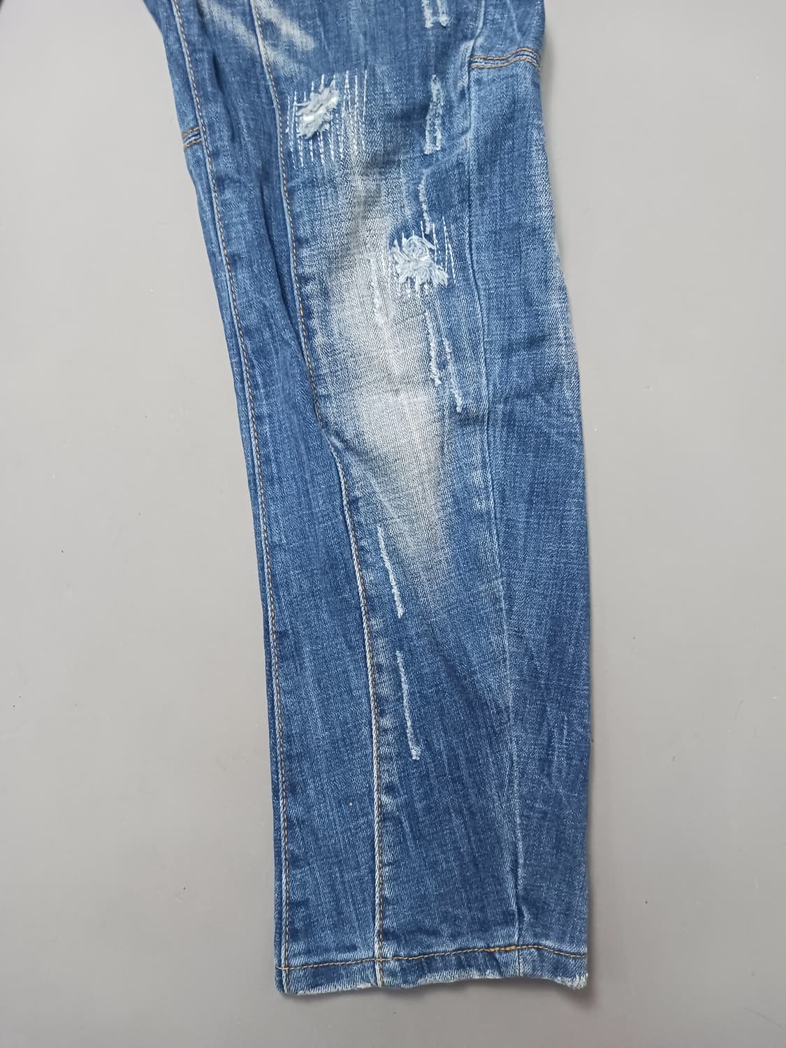 [36] 디스퀘어드2 링클프린팅 타이디바이커진 청바지 상품이미지5