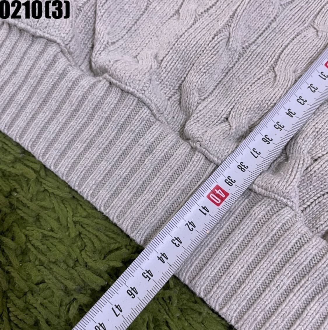 폴로 랄프로렌 크롭 케이블 니트 상품이미지6