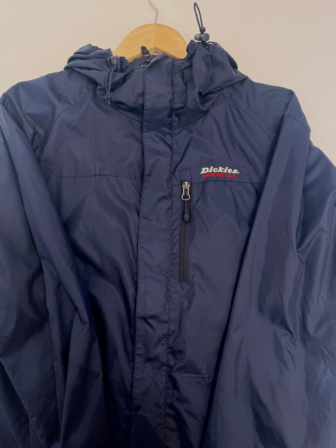 디키즈(Dickies) 집업져지 트랙탑 네이비  상품이미지3