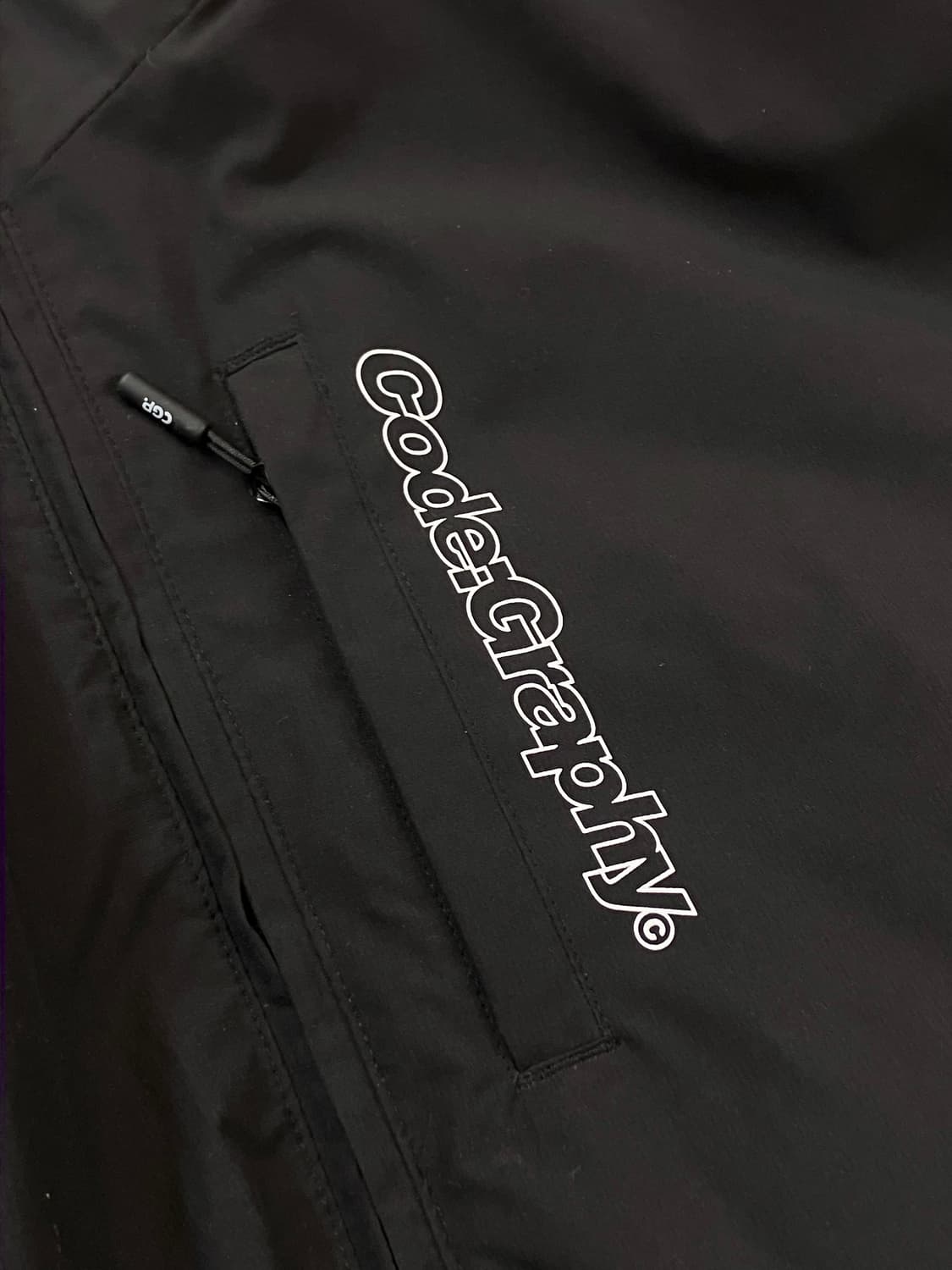 코드그라피 점퍼 블랙 L #csz3027  상품이미지4