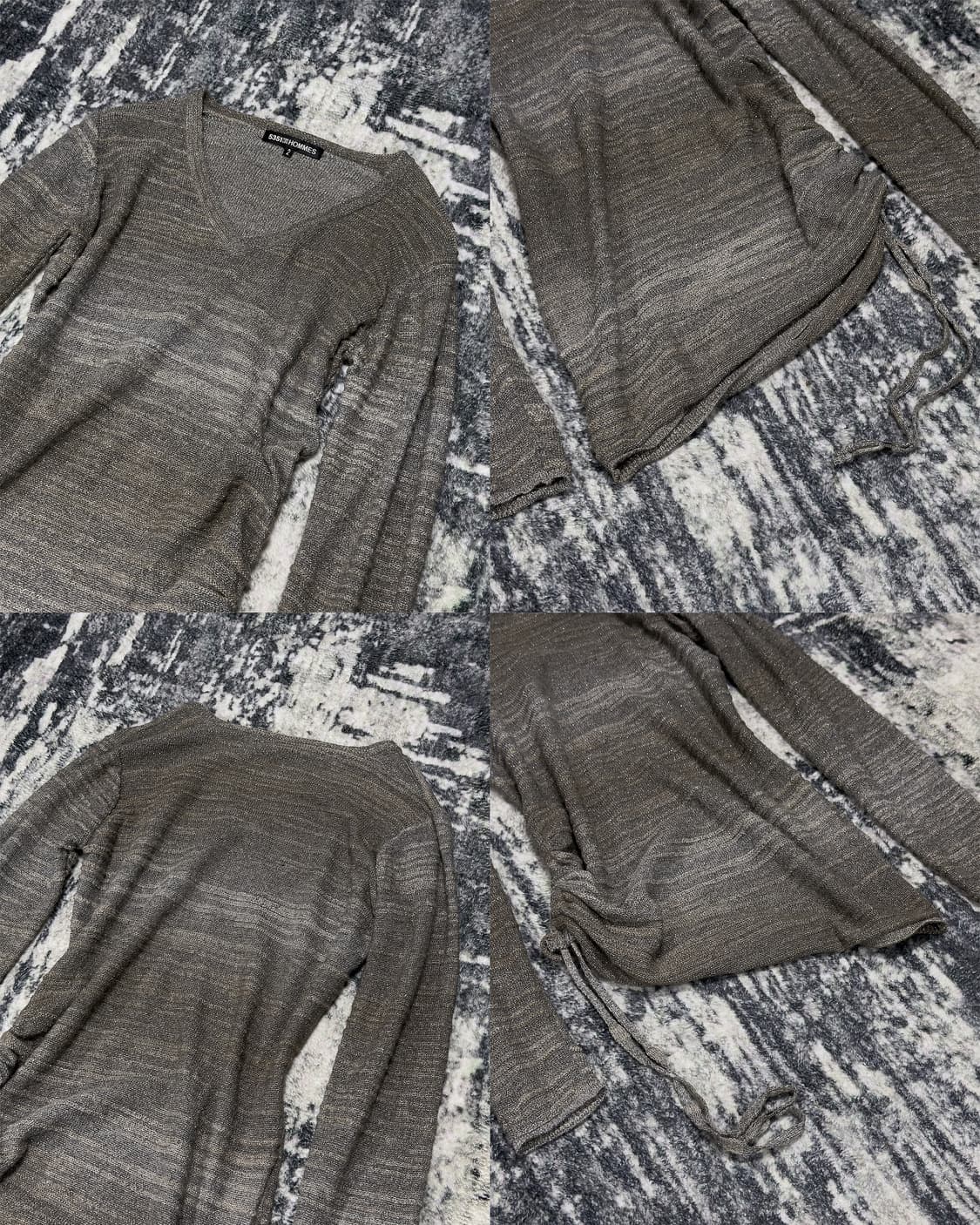 {5351 POUR LES HOMMES} Glitter Knit 상품이미지5