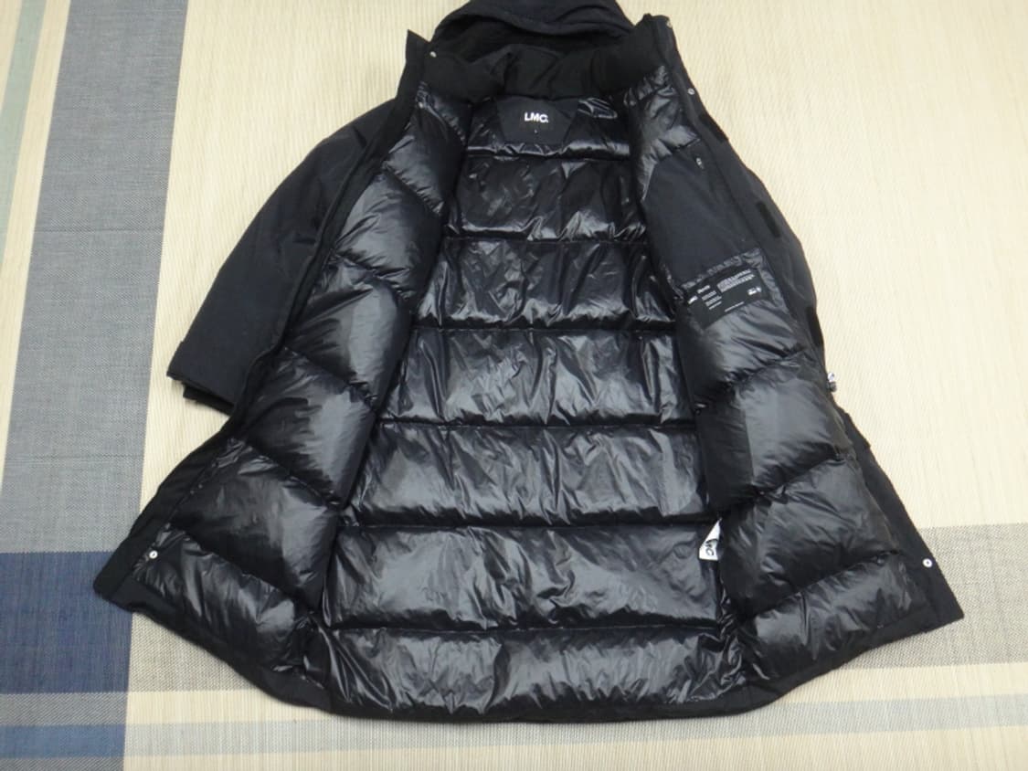 (105-110) 엘엠씨 LMC 남성용 다운 롱 파카 블랙 상품이미지7