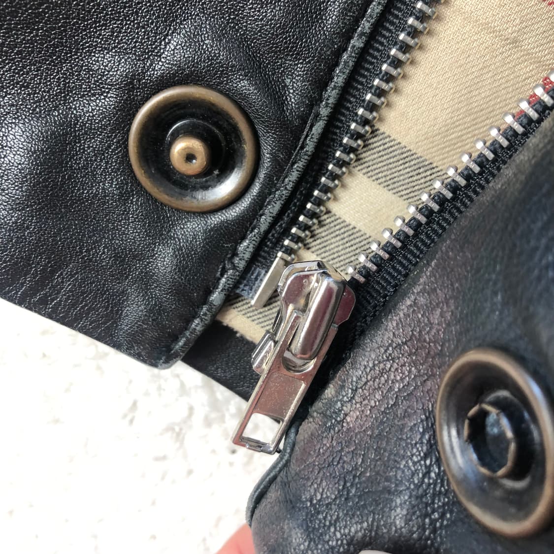 버버리 램스킨 레더자켓  상품이미지8