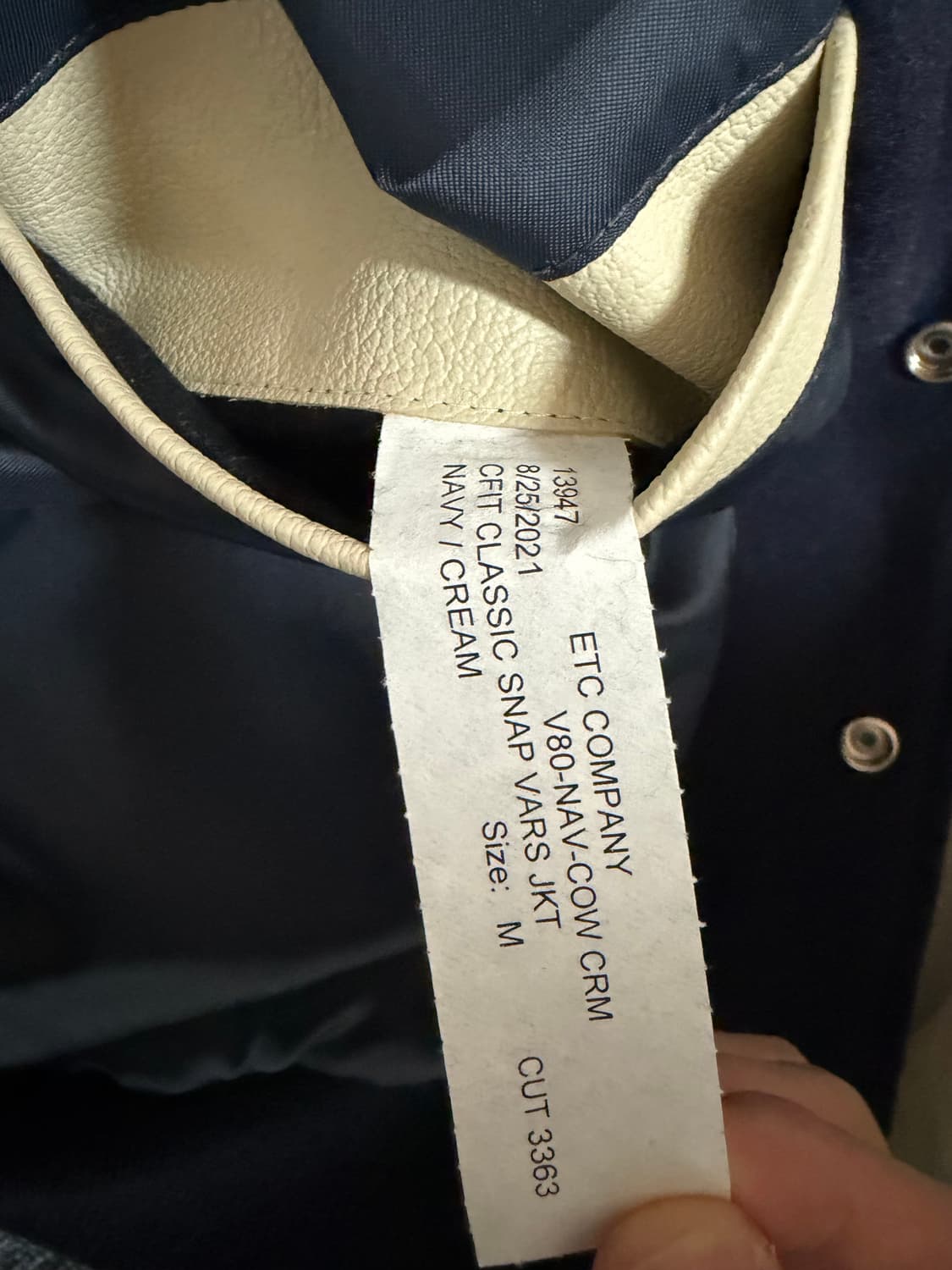 골든베어 바시티 자켓 M 상품이미지4