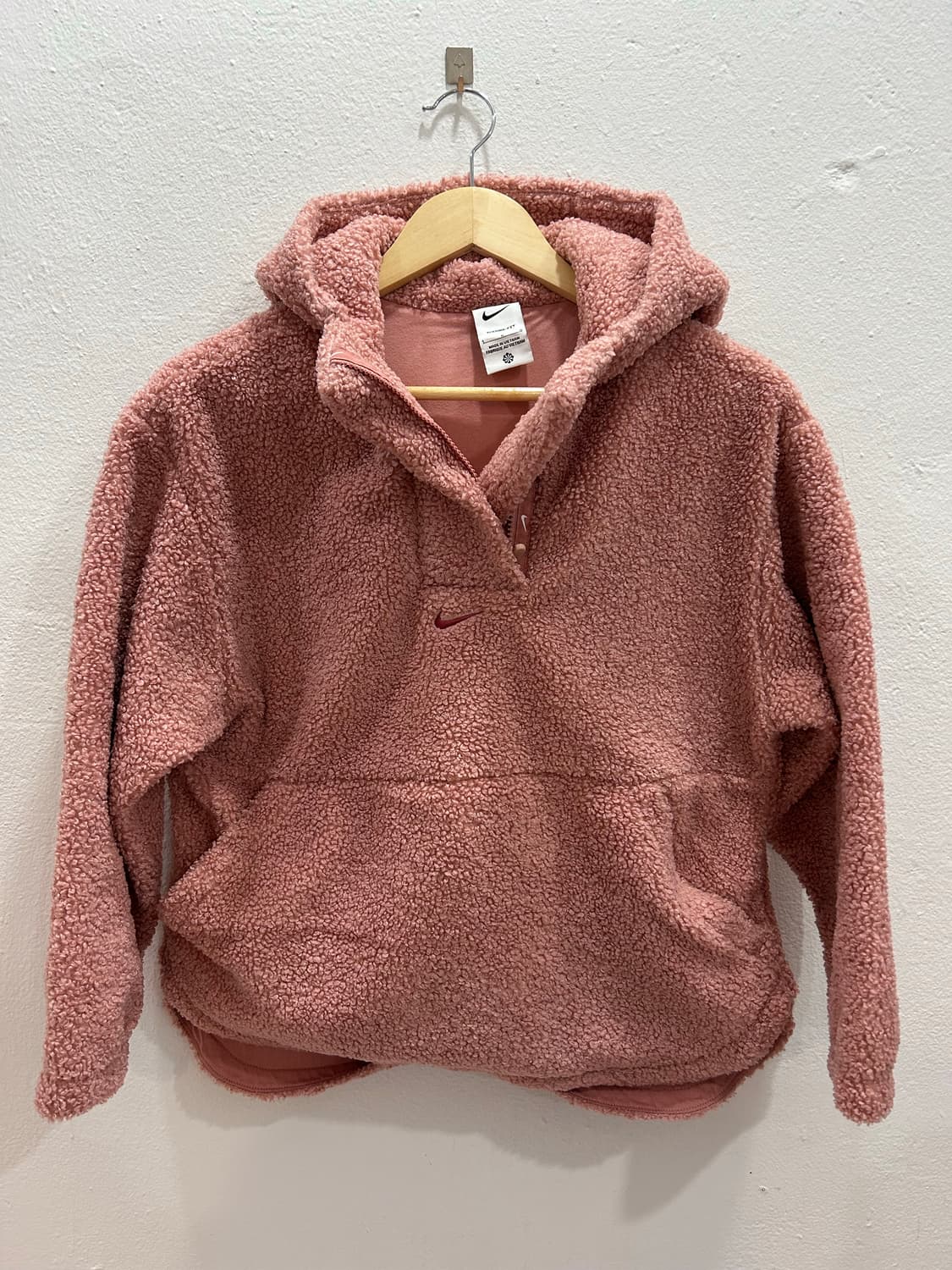 나이키 써마핏 후리스 핑크 L 상품이미지1