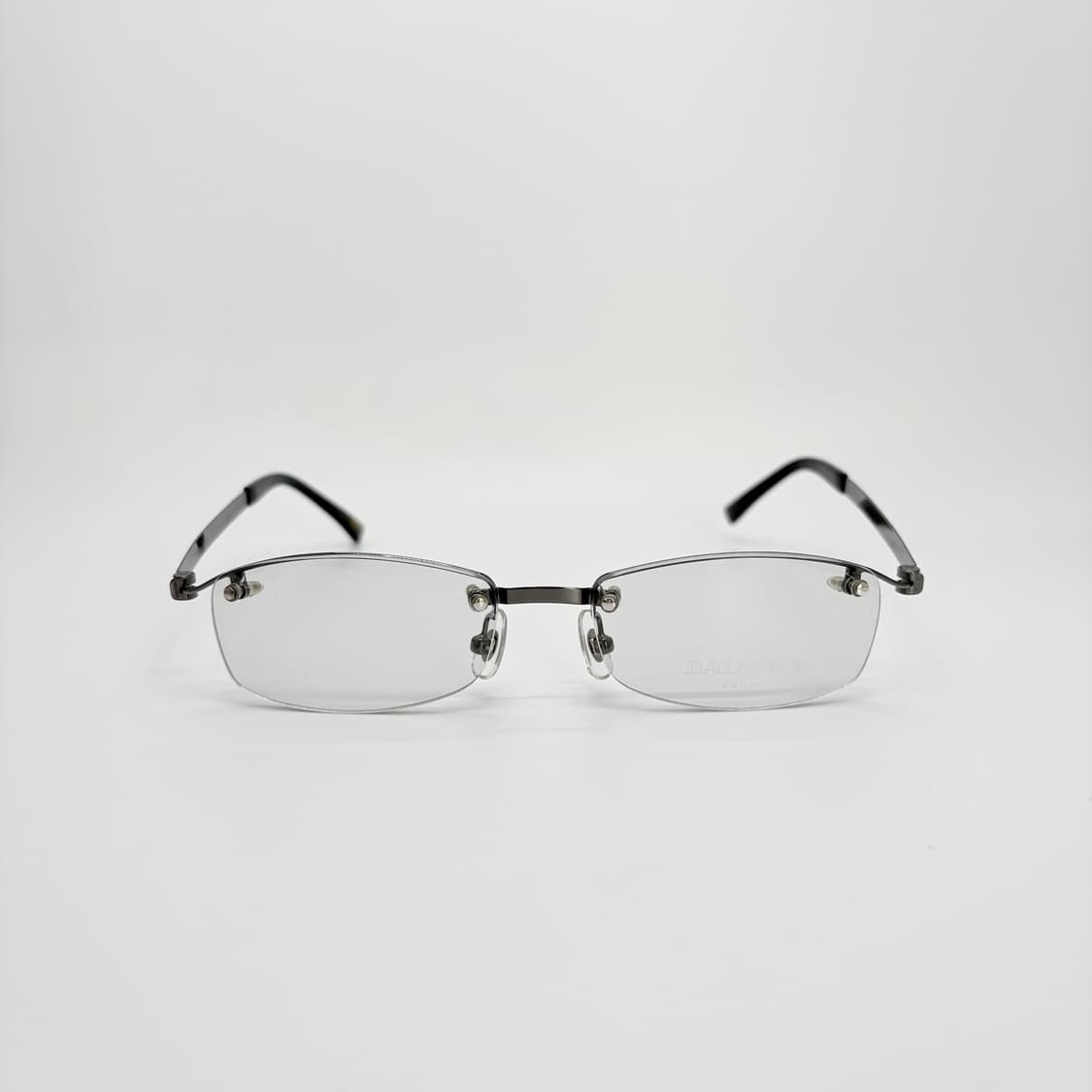 BALMAIN 그레이 스퀘어 반무테  상품이미지3