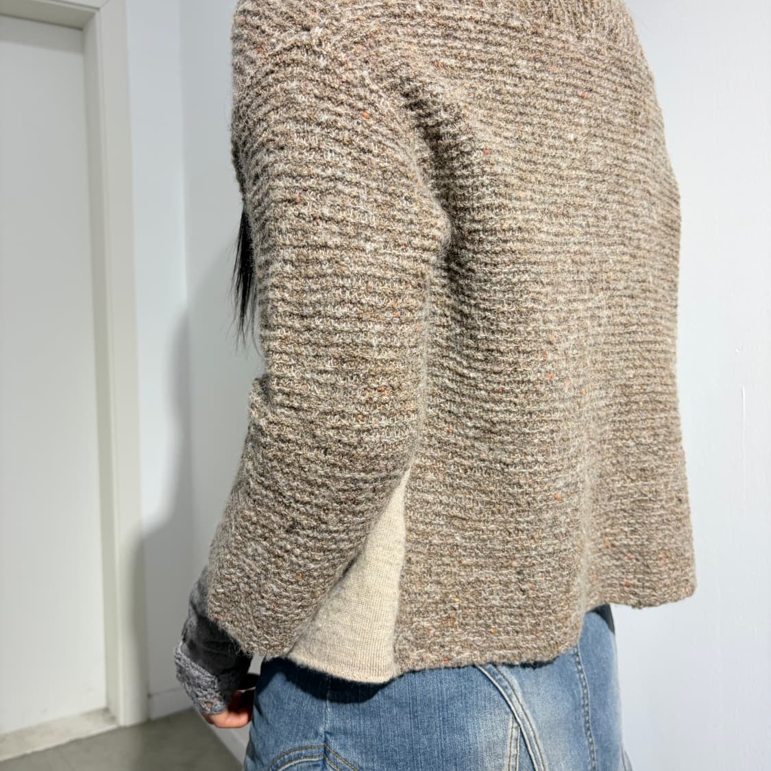 Plantation 이세이 미야케 니트 가디건 상품이미지5