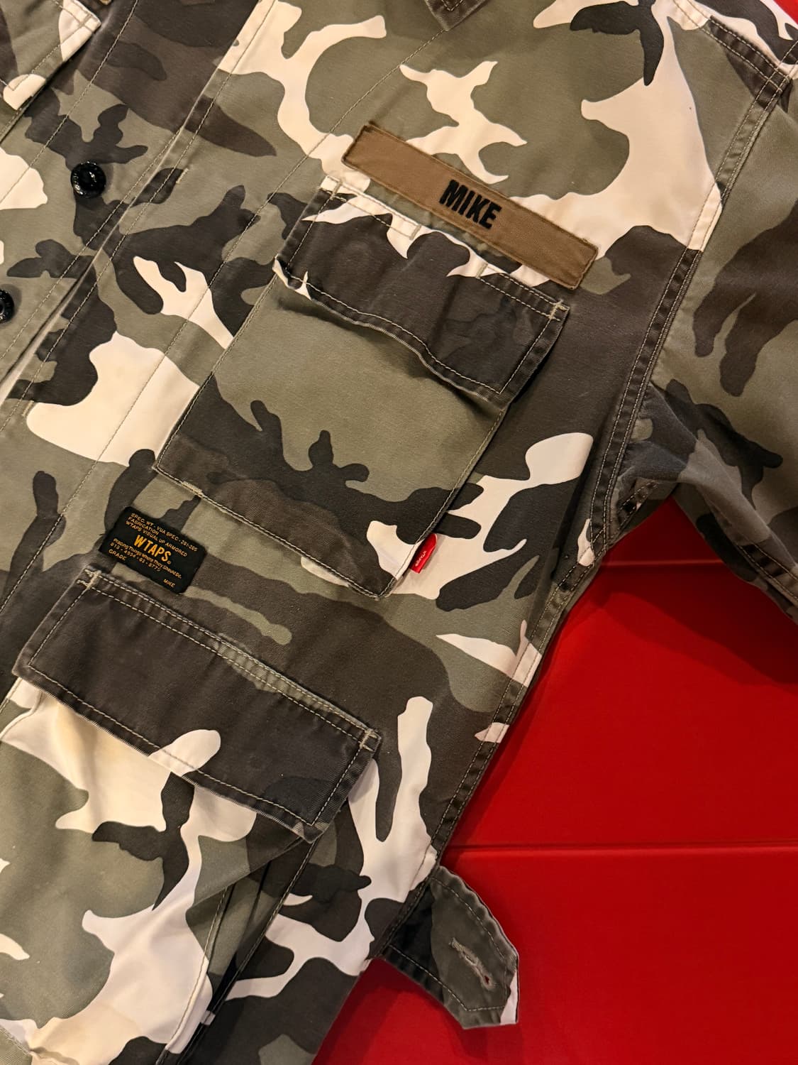 WTAPS 더블탭스 카모셔츠 상품이미지4