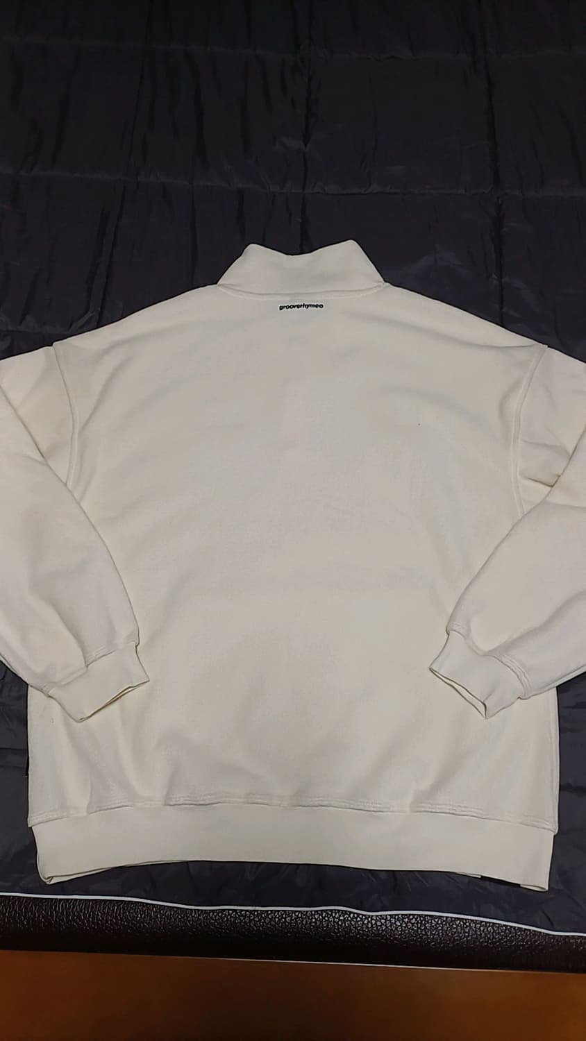 그루브라임 반집업오버핏플리스 XL 가슴62 기장75 상품이미지4