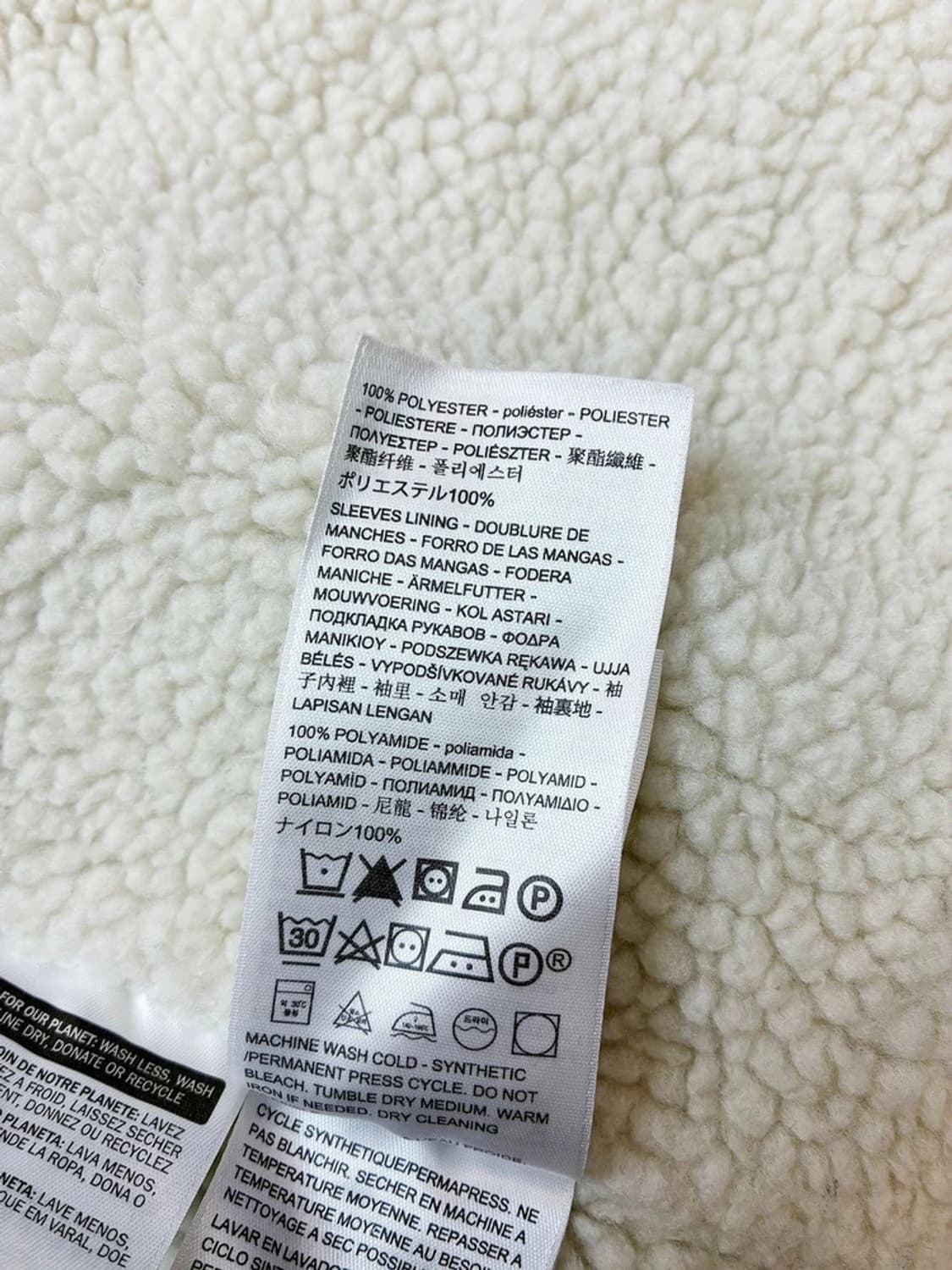 리바이스 양털 셰르파 데님 트러커 자켓 PN5227 상품이미지8