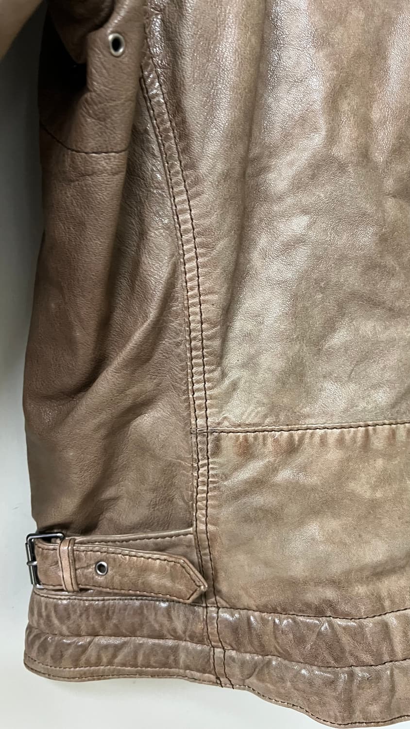 HE by MANGO 양가죽  재킷 상품이미지6