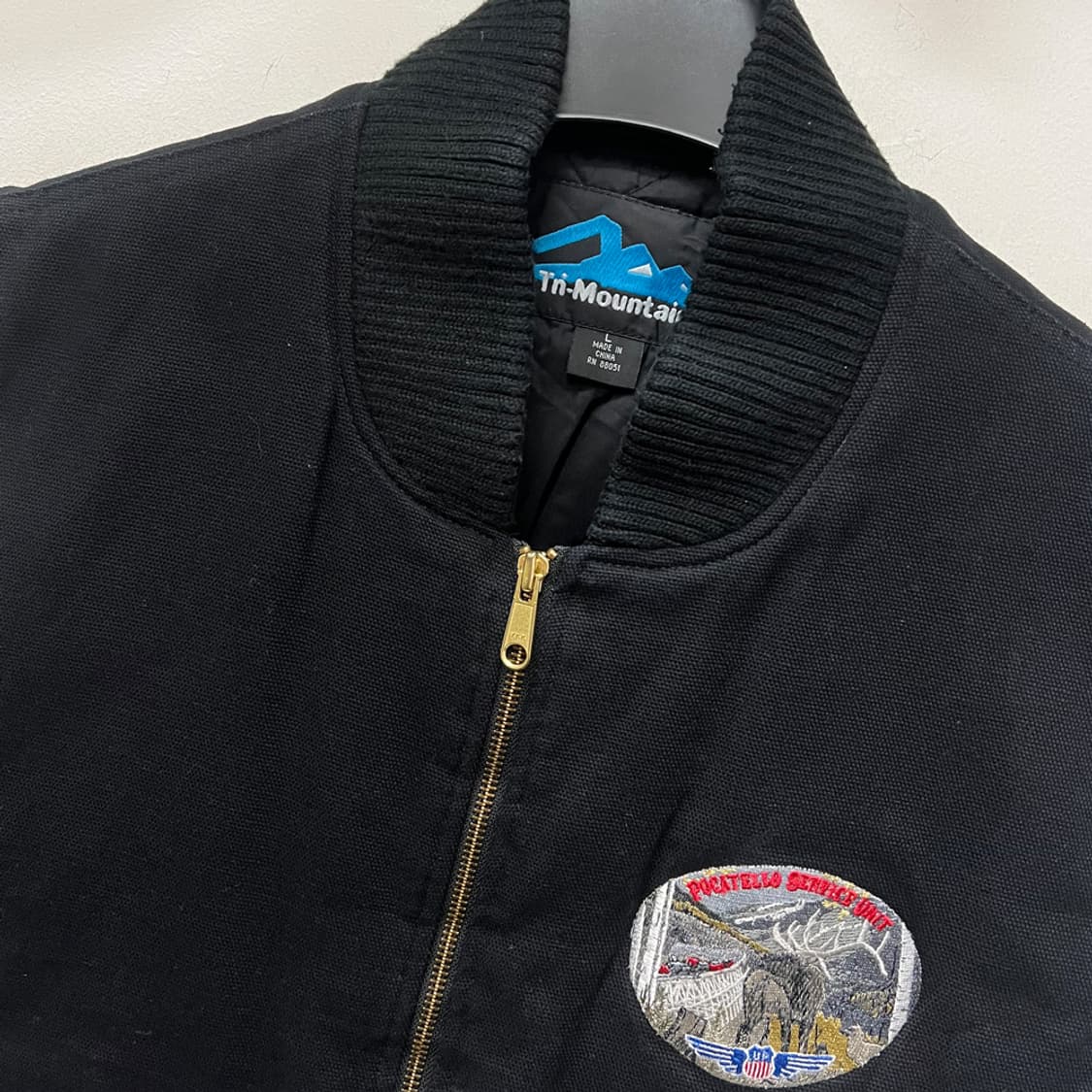 USA Tri Mountain 덕 캔버스 워크 베스트 조끼 L 상품이미지3