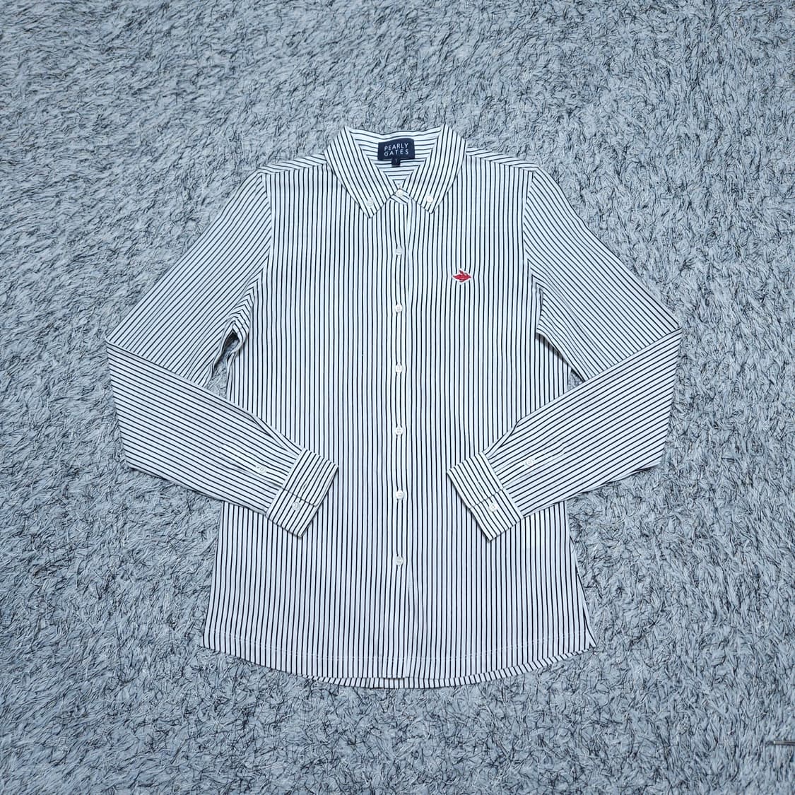 파리게이츠) 95(1) 여자 스트라이프 셔츠남방 / 왕눈이샵 상품이미지1