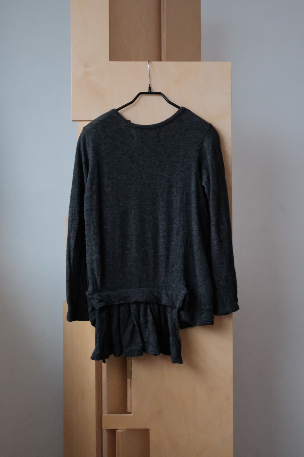 Yohji yamaoto +NOIR Asymmetric Cardigan 상품이미지2
