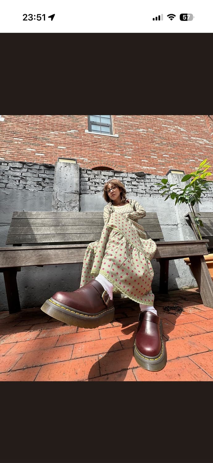 닥터마틴 라케텐 뮬 브라운 상품이미지5