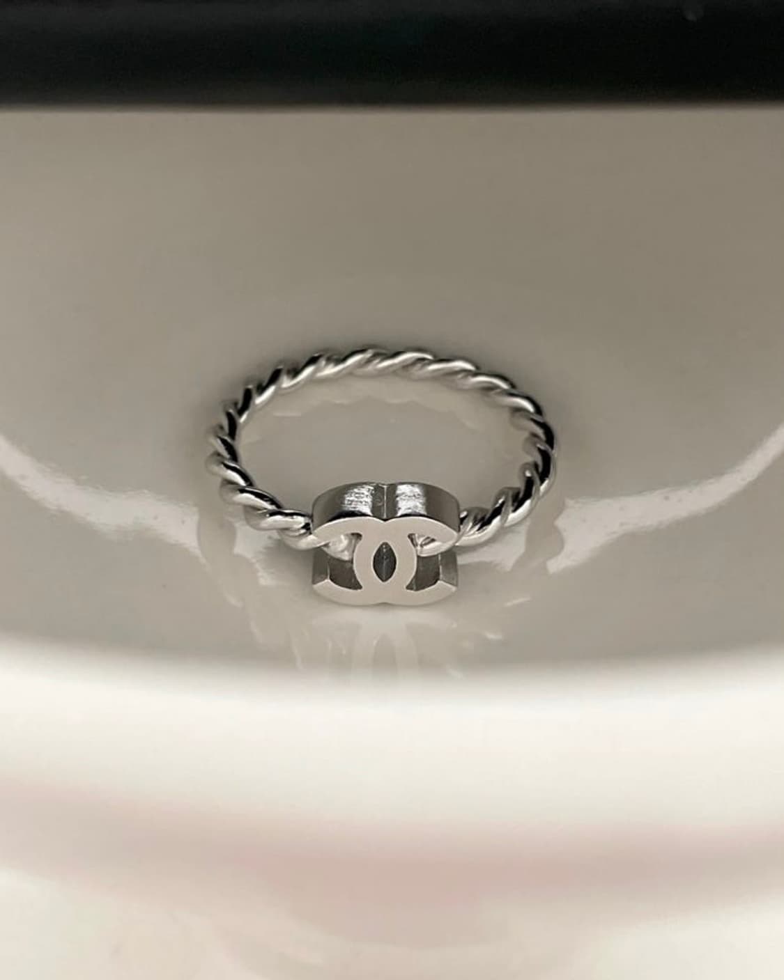 샤넬 빈티지 반지 상품이미지5