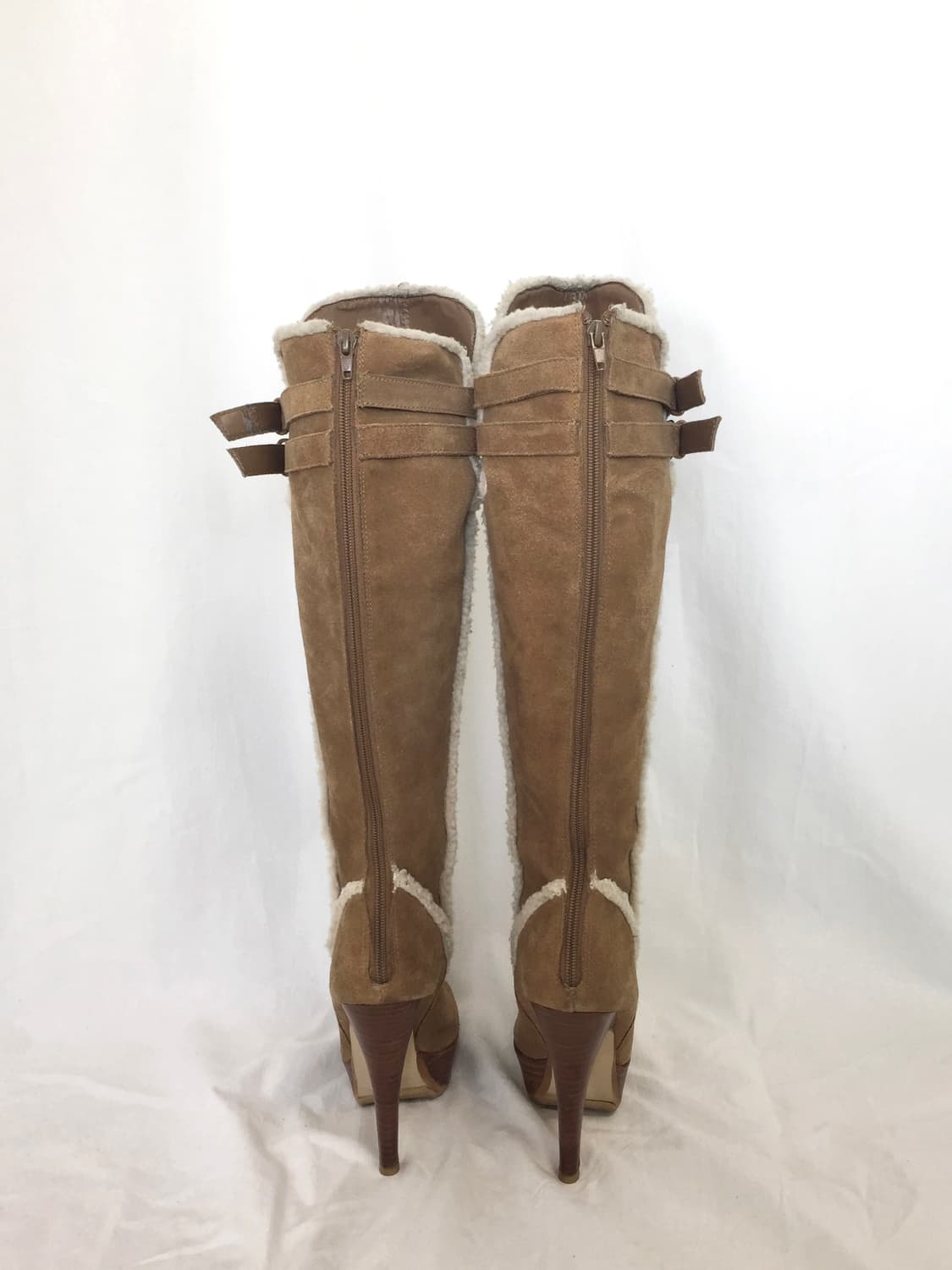 BEBE Mustang brown long Boots 상품이미지4