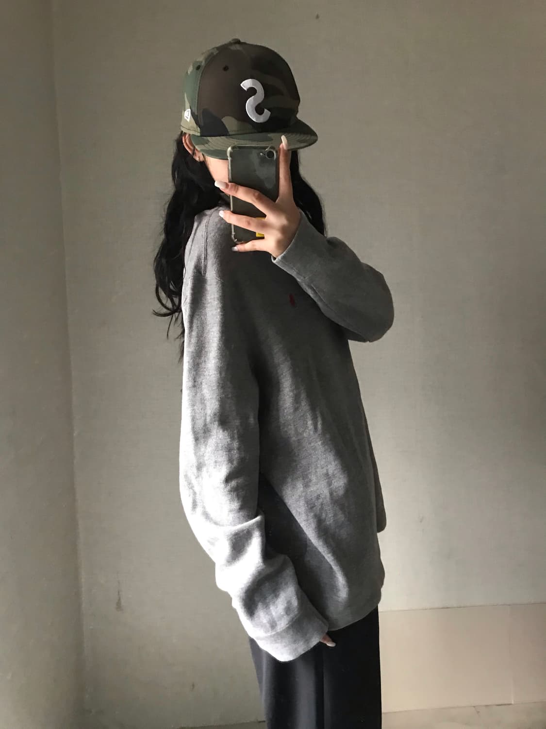 폴로 그레이 반집업 상품이미지3