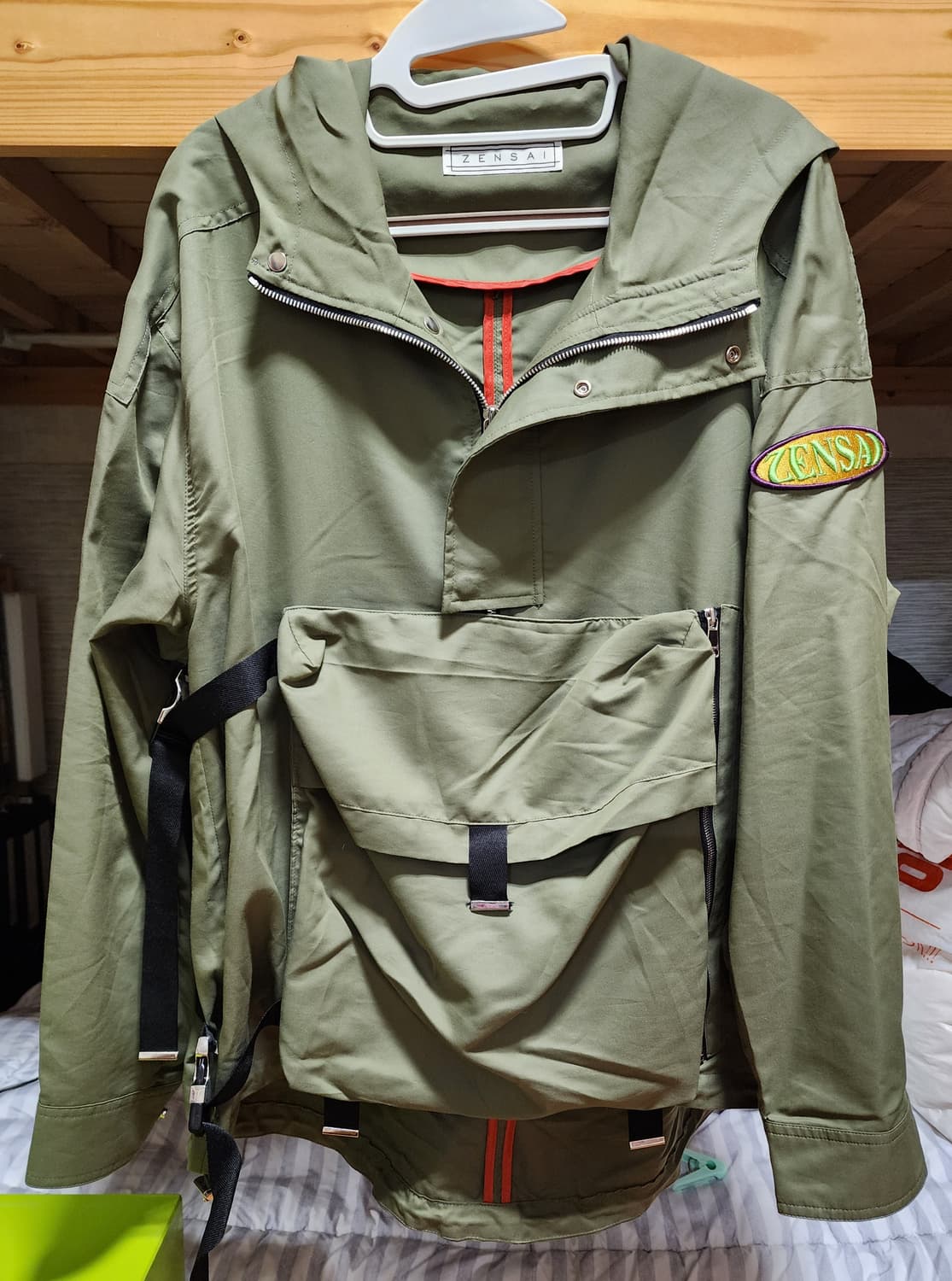 [S] 젠사이 테크웨어 디자인 점퍼 집업후드 후드집업 상품이미지1