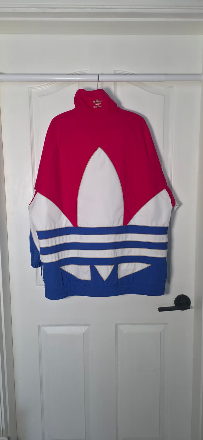 여성)아디다스 빅로고 바람막이 2XL 상품이미지3