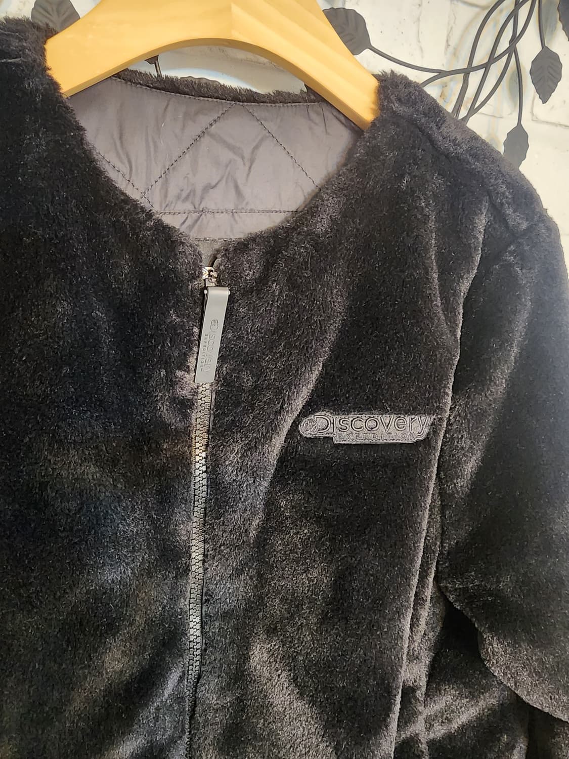 디스커버리 블랙 퍼 자켓 상품이미지6