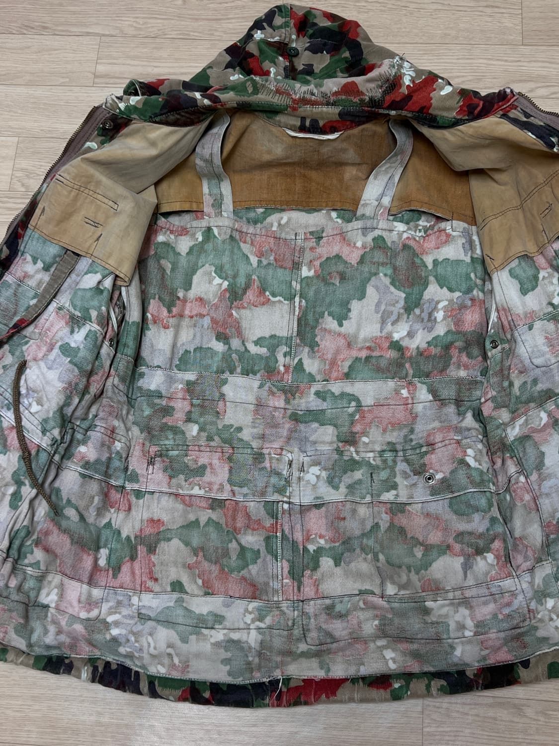 스위스군 M70 알펜플라쥬(Alpenflage) 필드 자켓 상품이미지6