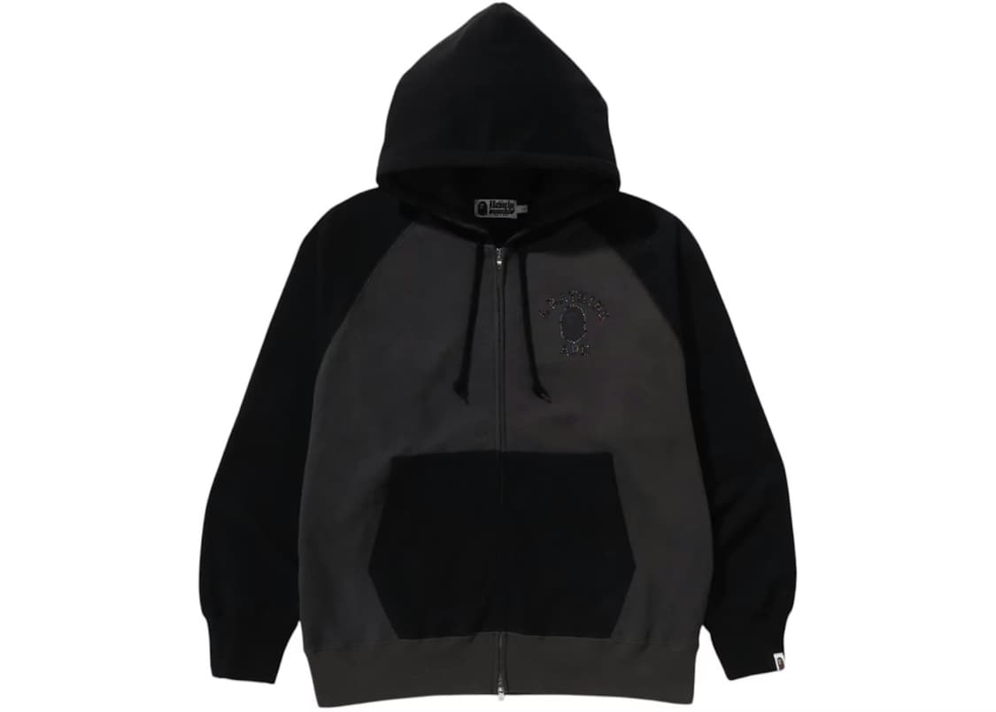 베이프 스톤 블랙 컬러 후드집업 L 상품이미지1