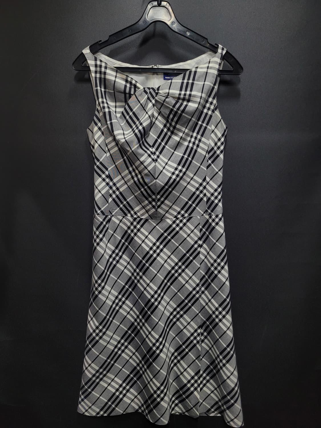 Burberry 버버리 체크 슬리브리스 원피스 상품이미지8