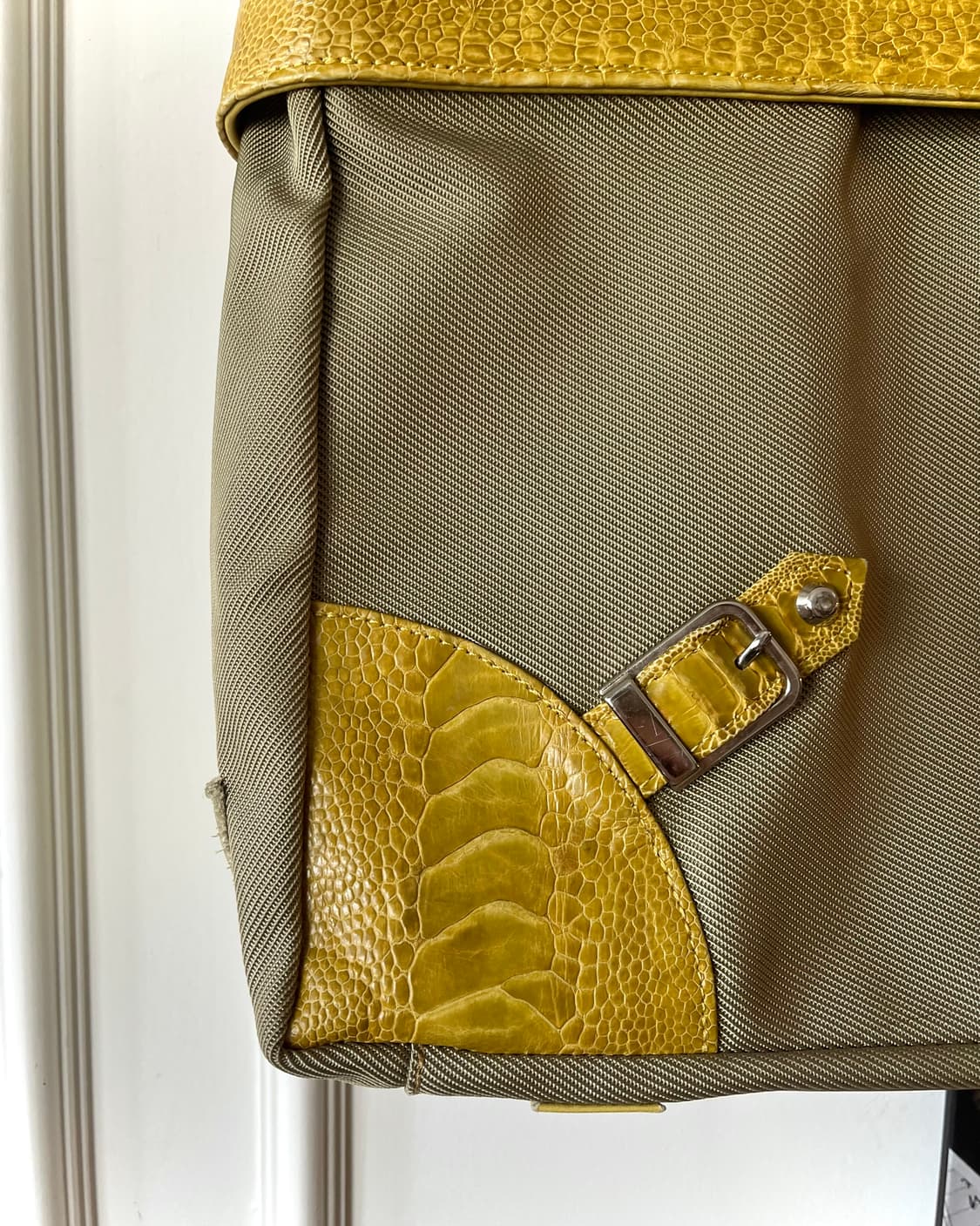 Takahiko Japan Leather & Canvas Bag 상품이미지5